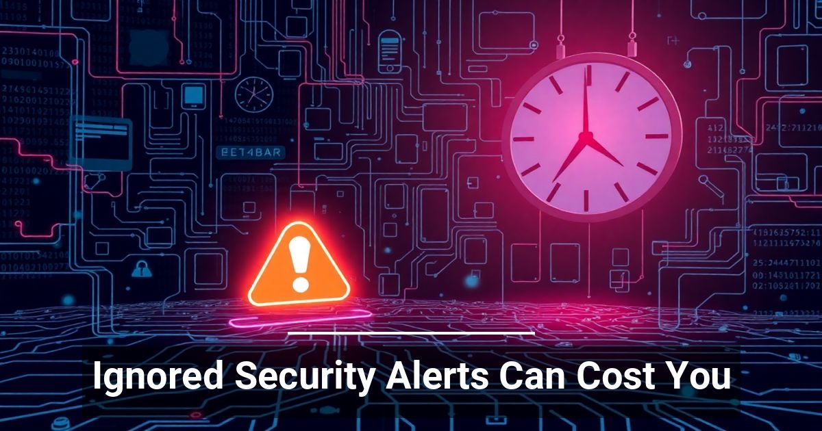 Ignored Security Alerts Can Cost You
